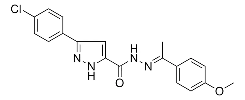 Sigma-Aldrich 5-(4-CL-PH)-2H-PYRAZOLE-3-CARBOXYLIC ACID (1-(4-MEO-PH)-ETHYLIDENE)-HYDRAZIDE，AldrichCPR