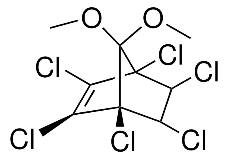 Sigma-Aldrich 1,2,3,4,5,6-HEXACHLORO-7,7-DIMETHOXY-BICYCLO(2.2.1)HEPT-2-ENE,AldrichCPR