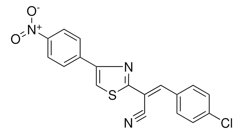 Sigma-Aldrich 3-(4-CHLORO-PHENYL)-2-(4-(4-NITRO-PHENYL)-THIAZOL-2-YL)-ACRYLONITRILE,AldrichCPR