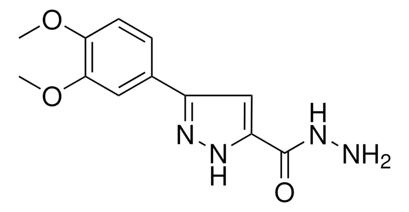 Sigma-Aldrich 5-(3,4-DIMETHOXY-PHENYL)-2H-PYRAZOLE-3-CARBOXYLIC ACID HYDRAZIDE，AldrichCPR