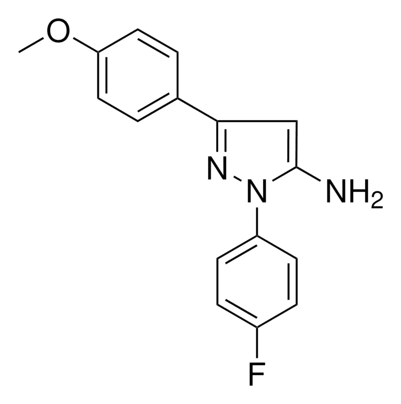 Sigma-Aldrich 1-(4-FLUOROPHENYL)-3-(4-METHOXYPHENYL)-1H-PYRAZOL-5-AMINE，AldrichCPR