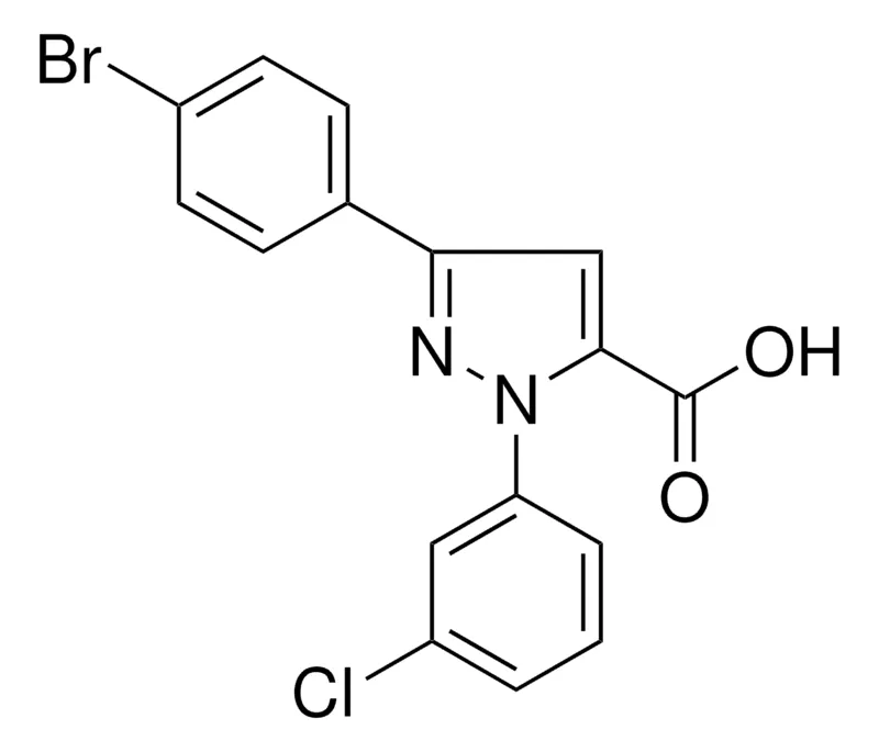 Sigma-Aldrich 3-(4-BROMOPHENYL)-1-(3-CHLOROPHENYL)-1H-PYRAZOLE-5-CARBOXYLIC ACID,AldrichCPR