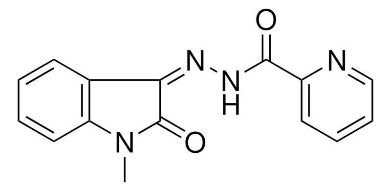Sigma-Aldrich PYRIDINE-2-CARBOXYLIC ACID (1-ME-2-OXO-1,2-DIHYDRO-INDOL-3-YLIDENE)-HYDRAZIDE,AldrichCPR