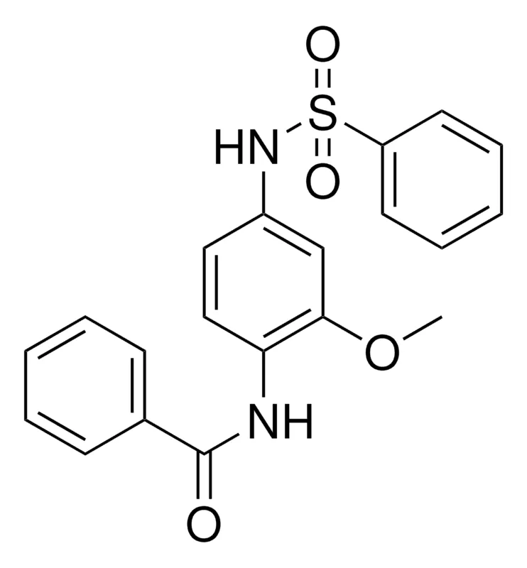 Sigma-Aldrich N-(2-METHOXY-4-((PHENYLSULFONYL)AMINO)PHENYL)BENZAMIDE，AldrichCPR