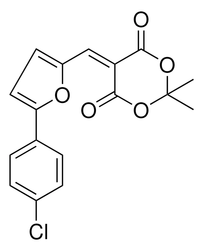 Sigma-Aldrich 5-((5-(4-CHLOROPHENYL)-2-FURYL)METHYLENE)-2,2-DIMETHYL-1,3-DIOXANE-4,6-DIONE,AldrichCPR