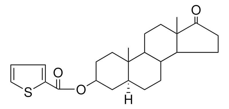 Sigma-Aldrich 17-OXO-5-ALPHA-ANDROSTAN-3-BETA-YL THIOPHENE-2'-CARBOXYLATE,AldrichCPR