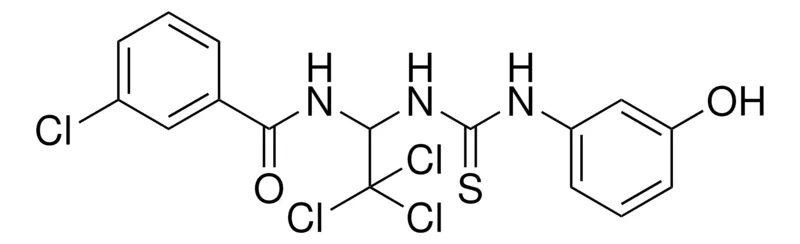 Sigma-Aldrich 3-CHLORO-N-(2,2,2-TRICHLORO-1-[3-(3-HYDROXY-PHENYL)-THIOUREIDO]-ETHYL)-BENZAMIDE，AldrichCPR