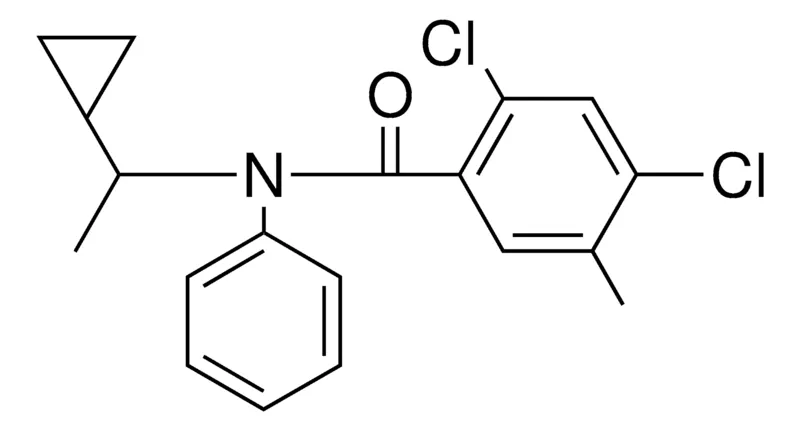 Sigma-Aldrich 2,4-DICHLORO-N-(1-CYCLOPROPYL-ETHYL)-5-METHYL-N-PHENYL-BENZAMIDE,AldrichCPR