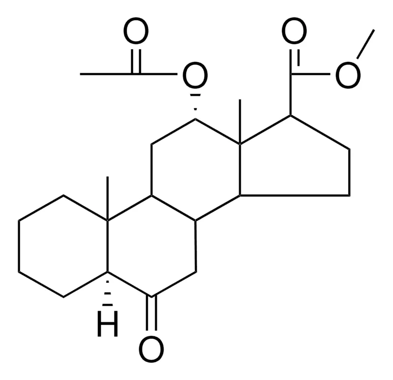 Sigma-Aldrich METHYL 12-ALPHA-ACETOXY-6-OXO-5-ALPHA-ANDROSTANE-17-BETA-CARBOXYLATE,AldrichCPR