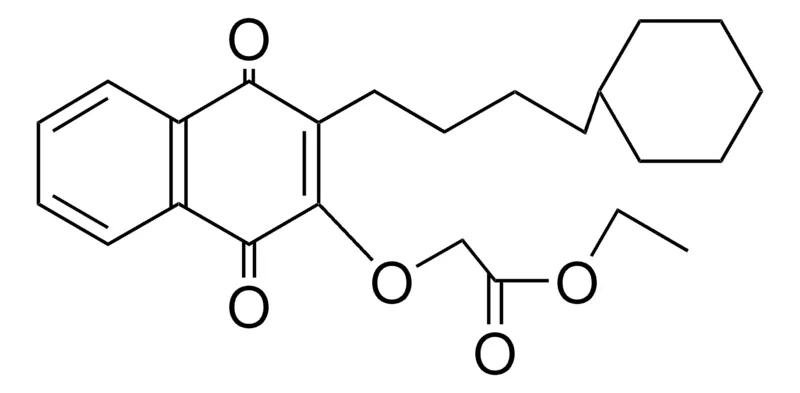 Sigma-Aldrich Q126 2-(4-CYCLOHEXYLBUTYL)-3-(ETHOXYCARBONYLMETHOXY)-1,4-NAPHTHOQUINONE,AldrichCPR