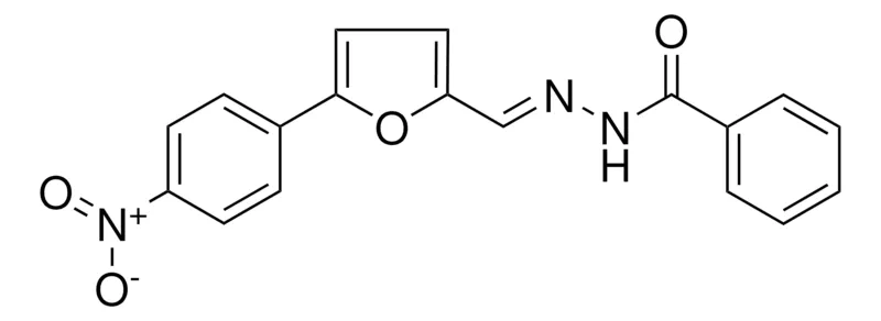 Sigma-Aldrich BENZOIC ACID (5-(4-NITRO-PHENYL)-FURAN-2-YLMETHYLENE)-HYDRAZIDE,AldrichCPR