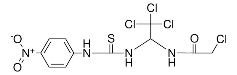 Sigma-Aldrich 2-CHLORO-N-(2,2,2-TRICHLORO-1-(3-(4-NITRO-PHENYL)-THIOUREIDO)-ETHYL)-ACETAMIDE，AldrichCPR