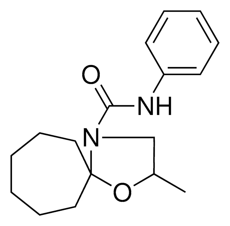 Sigma-Aldrich 2-METHYL-1-OXA-4-AZA-SPIRO(4.6)UNDECANE-4-CARBOXYLIC ACID PHENYLAMIDE，AldrichCPR