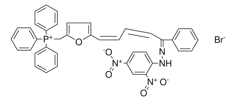 Sigma-Aldrich (((DINITRO-PH-HYDRAZONO)-PH-PENTA-DIENYL)-FURAN-YLMETHYL)-TRI-PH-PHOSPHONIUM, BR,AldrichCPR
