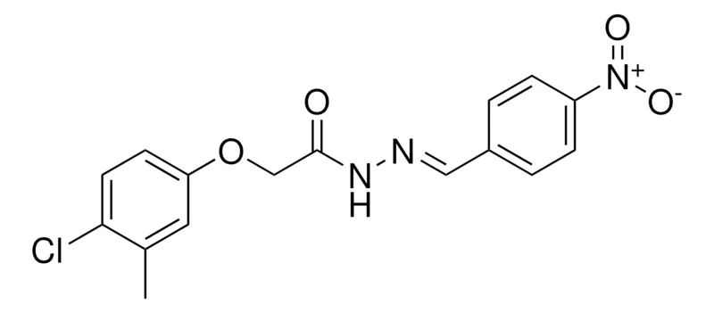 Sigma-Aldrich 2-(4-CHLORO-3-METHYL-PHENOXY)-ACETIC ACID (4-NITRO-BENZYLIDENE)-HYDRAZIDE,AldrichCPR