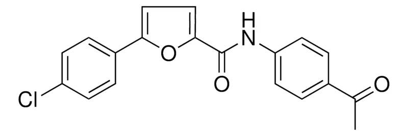 Sigma-Aldrich 5-(4-CHLORO-PHENYL)-FURAN-2-CARBOXYLIC ACID (4-ACETYL-PHENYL)-AMIDE,AldrichCPR