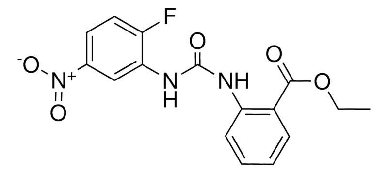 Sigma-Aldrich ETHYL 2-(3-(2-FLUORO-5-NITROPHENYL)UREIDO)BENZOATE,AldrichCPR