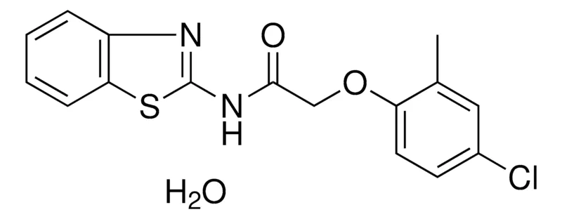 Sigma-Aldrich N-(1,3-BENZOTHIAZOL-2-YL)-2-(4-CHLORO-2-METHYLPHENOXY)ACETAMIDE HYDRATE,AldrichCPR