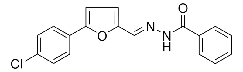 Sigma-Aldrich BENZOIC ACID (5-(4-CHLORO-PHENYL)-FURAN-2-YLMETHYLENE)-HYDRAZIDE，AldrichCPR