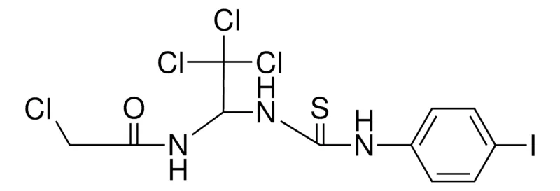 Sigma-Aldrich 2-CHLORO-N-(2,2,2-TRICHLORO-1-(3-(4-IODO-PHENYL)-THIOUREIDO)-ETHYL)-ACETAMIDE,AldrichCPR