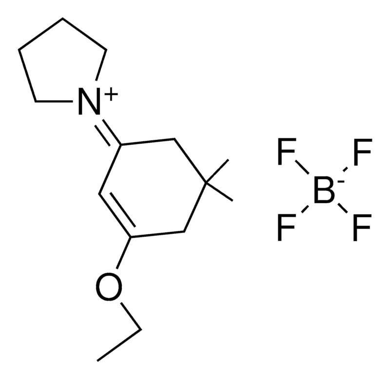 Sigma-Aldrich 1-(5,5-DIMETHYL-3-ETHOXY-2-CYCLOHEXEN-1-YLIDENE)PYRROLIDINIUM TETRAFLUOROBORATE,AldrichCPR