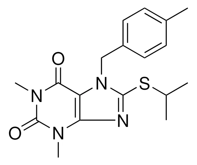 Sigma-Aldrich 8-(ISOPROPYLTHIO)-1,3-DIMETHYL-7-(4-ME-BENZYL)-3,7-DIHYDRO-1H-PURINE-2,6-DIONE，AldrichCPR