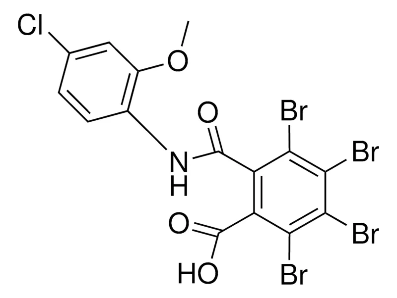 Sigma-Aldrich 4'-CHLORO-2'-METHOXY-3,4,5,6-TETRABROMOPHTHALANILIC ACID,AldrichCPR