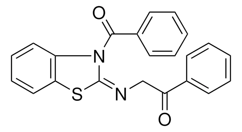 Sigma-Aldrich 2-((3-BENZOYL-1,3-BENZOTHIAZOL-2(3H)-YLIDENE)AMINO)-1-PHENYLETHANONE,AldrichCPR
