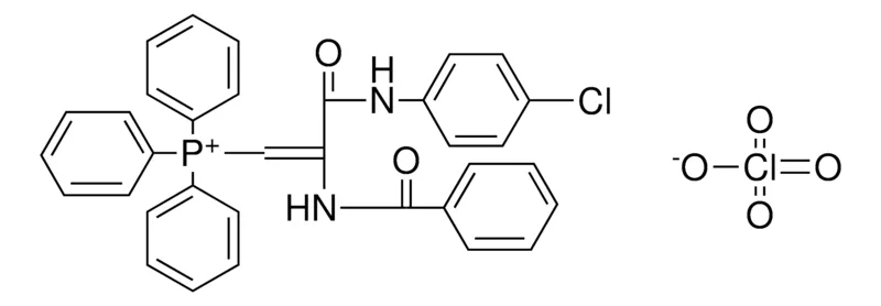 Sigma-Aldrich (2-BENZOYLAMINO-2-(4-CL-PHENYLCARBAMOYL)-VINYL)-TRI-PH-PHOSPHONIUM, PERCHLORATE，AldrichCPR