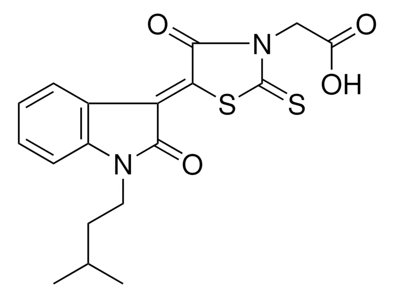 Sigma-Aldrich [(5Z)-5-(1-ISOPENTYL-2-OXO-1,2-DIHYDRO-3H-INDOL-3-YLIDENE)-4-OXO-2-THIOXO-1,3-THIAZOLIDIN-3-YL]ACETIC ACID，AldrichCPR
