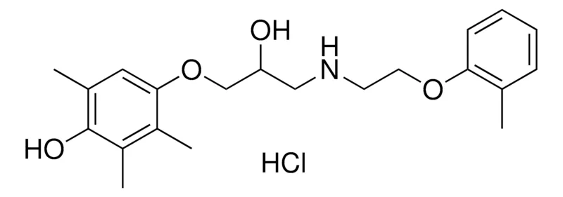 Sigma-Aldrich 4-(2-HO-3-((2-(2-METHYLPHENOXY)ET)AMINO)PROPOXY)-2,3,6-TRIMETHYLPHENOL HCL,AldrichCPR