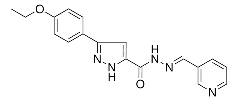 Sigma-Aldrich 5-(4-ETHOXY-PH)-2H-PYRAZOLE-3-CARBOXYLIC ACID PYRIDIN-3-YLMETHYLENE-HYDRAZIDE,AldrichCPR