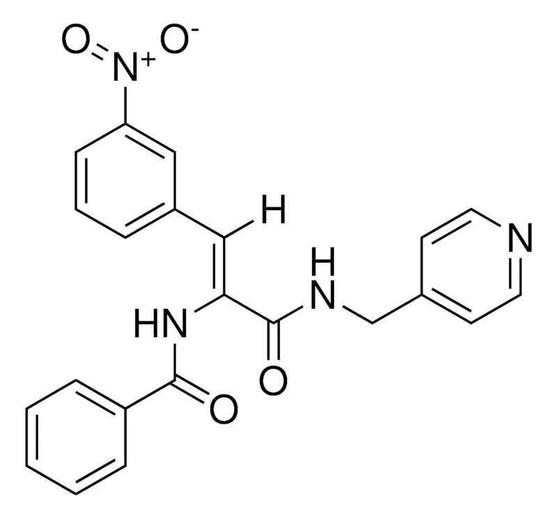 Sigma-Aldrich N-(2-(3-NITROPHENYL)-1-(((4-PYRIDINYLMETHYL)AMINO)CARBONYL)VINYL)BENZAMIDE,AldrichCPR