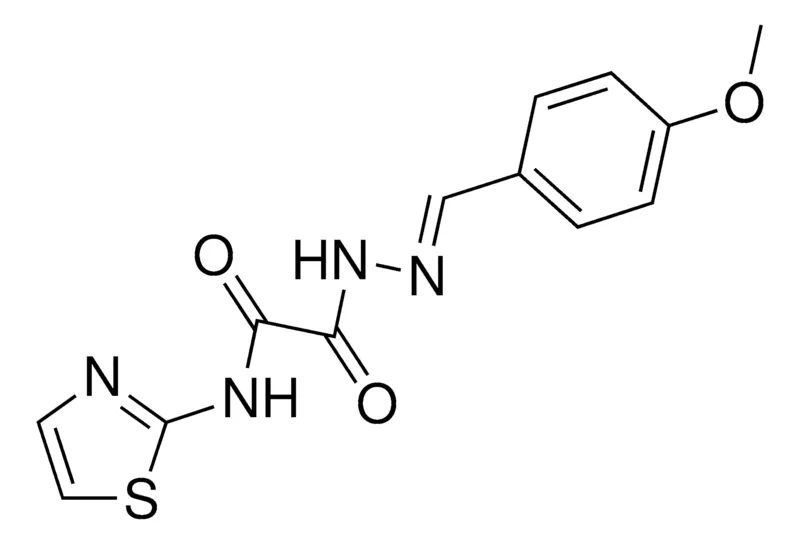 Sigma-Aldrich N-(2-THIAZOLYL)OXAMIC (4-METHOXYBENZYLIDENE)HYDRAZIDE,AldrichCPR