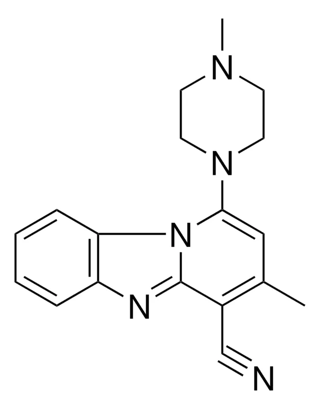 Sigma-Aldrich 3-ME-1-(4-METHYL-PIPERAZIN-1-YL)-BENZO(4,5)IMIDAZO(1,2-A)PYRIDINE-4-CARBONITRILE，AldrichCPR