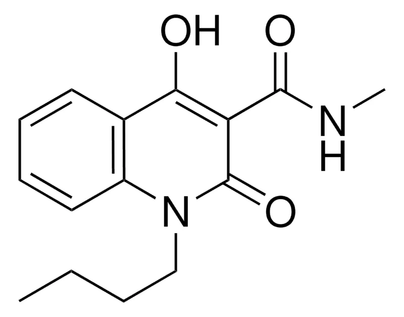 Sigma-Aldrich 1-BUTYL-4-HYDROXY-2-OXO-1,2-DIHYDRO-QUINOLINE-3-CARBOXYLIC ACID METHYLAMIDE,AldrichCPR