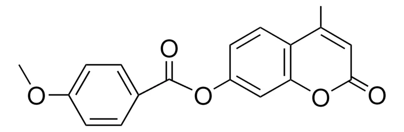 Sigma-Aldrich 4-METHOXY-BENZOIC ACID 4-METHYL-2-OXO-2H-CHROMEN-7-YL ESTER,AldrichCPR