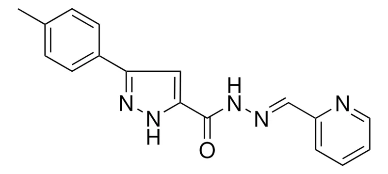 Sigma-Aldrich 5-P-TOLYL-2H-PYRAZOLE-3-CARBOXYLIC ACID PYRIDIN-2-YLMETHYLENE-HYDRAZIDE,AldrichCPR