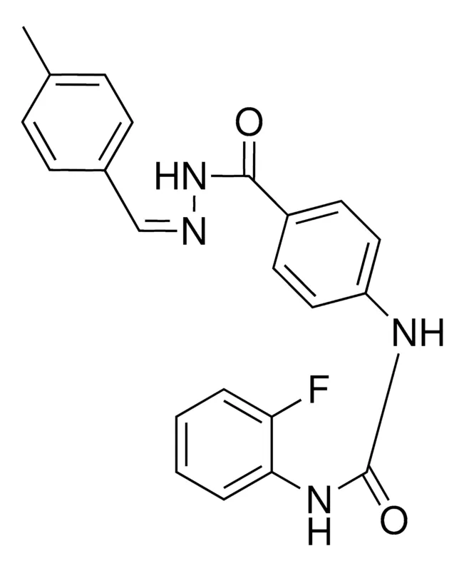 Sigma-Aldrich 4-(3-(2-FLUOROPHENYL)UREIDO)BENZOIC (4-METHYLBENZYLIDENE)HYDRAZIDE,AldrichCPR