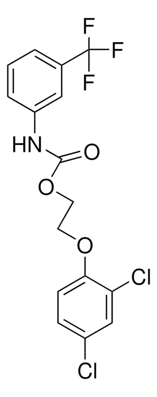 Sigma-Aldrich 2-(2,4-DICHLOROPHENOXY)ETHYL N-(3-TRIFLUOROMETHYLPHENYL)CARBAMATE,AldrichCPR
