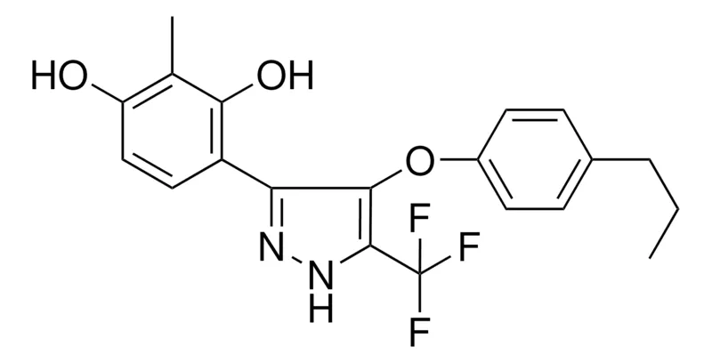 Sigma-Aldrich 2-ME-4-(4-(4-PROPYLPHENOXY)-5-(TRIFLUOROMETHYL)-1H-PYRAZOL-3-YL)-1,3-BENZENEDIOL,AldrichCPR
