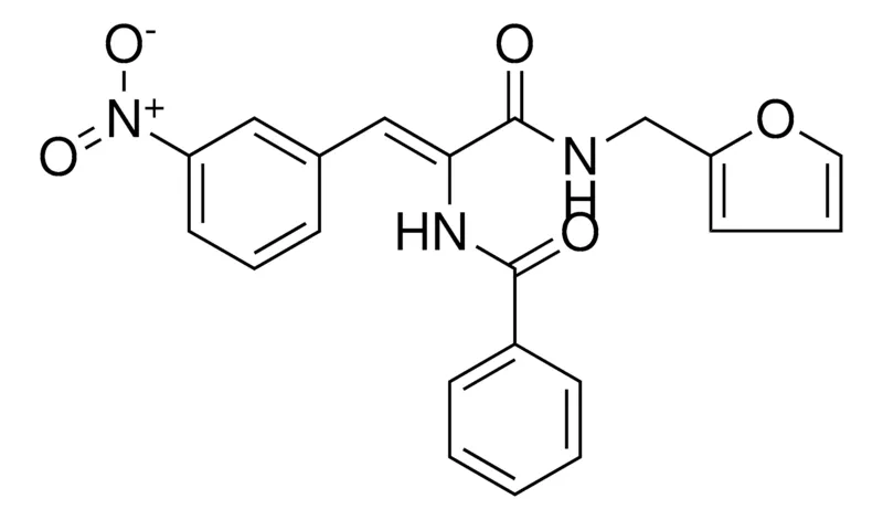 Sigma-Aldrich N-(1-((FURAN-2-YLMETHYL)-CARBAMOYL)-2-(3-NITRO-PHENYL)-VINYL)-BENZAMIDE,AldrichCPR