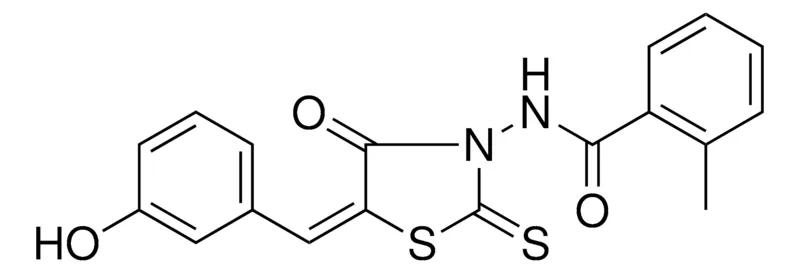 Sigma-Aldrich N-(5-(3-HYDROXY-BENZYLIDENE)-4-OXO-2-THIOXO-THIAZOLIDIN-3-YL)-2-METHYL-BENZAMIDE,AldrichCPR