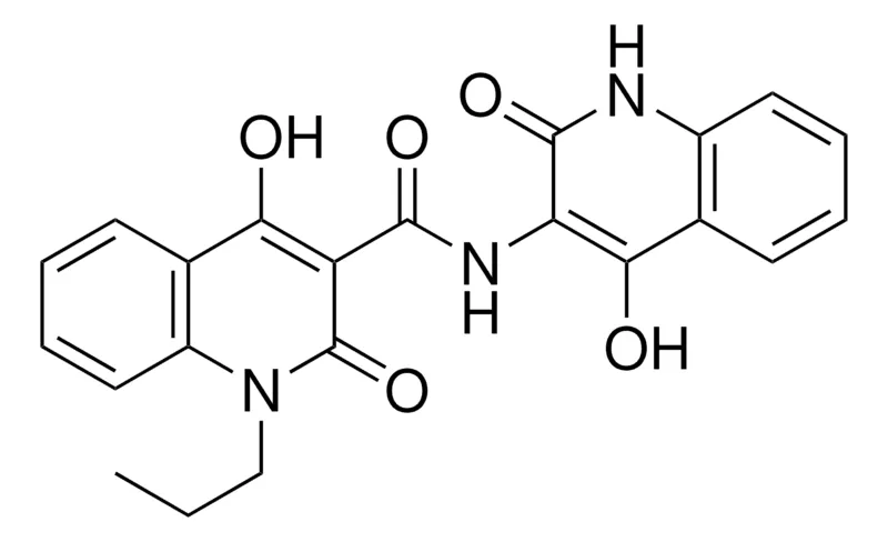 Sigma-Aldrich 4-HYDROXY-N-(4-HYDROXY-2-OXO-1,2-DIHYDRO-3-QUINOLINYL)-2-OXO-1-PROPYL-1,2-DIHYDRO-3-QUINOLINECARBOXAMIDE，AldrichCPR