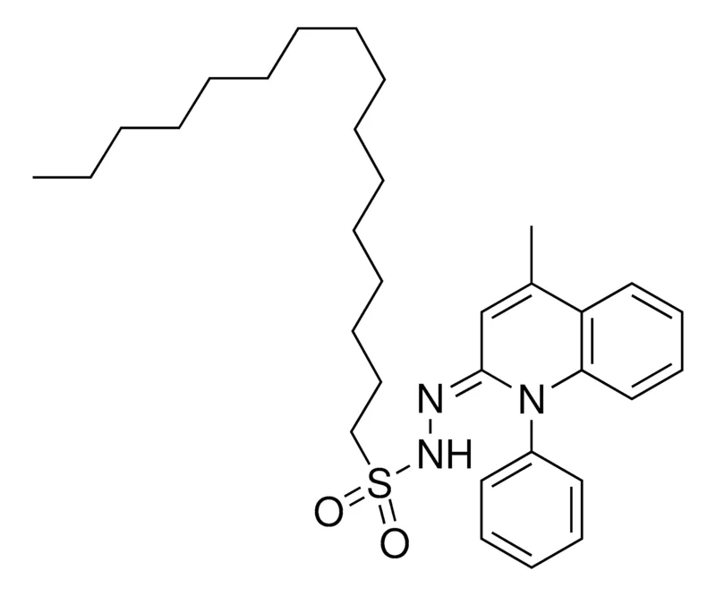 Sigma-Aldrich 1-HEXADECANESULFONIC ACID (4-METHYL-1-PHENYL-2(1H)-QUINOLYLIDENE)HYDRAZIDE,AldrichCPR