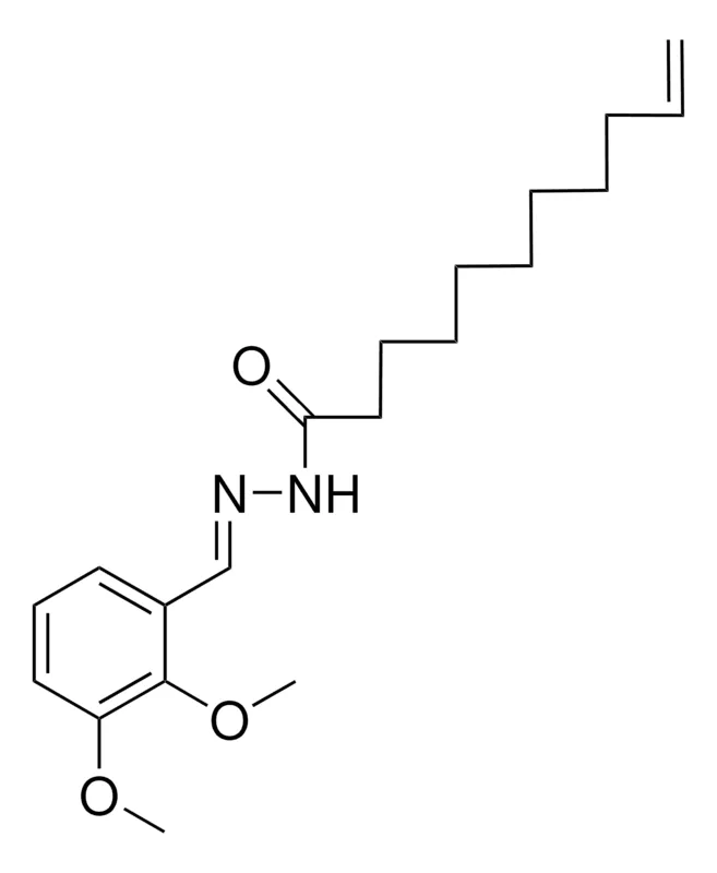 Sigma-Aldrich 10-UNDECENOIC (2,3-DIMETHOXYBENZYLIDENE)HYDRAZIDE,AldrichCPR