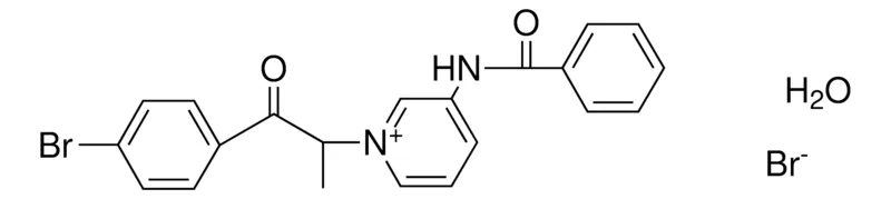 Sigma-Aldrich 3-BENZOYLAMINO-1-(2-(4-BROMO-PH)-1-ME-2-OXO-ETHYL)-PYRIDINIUM, BROMIDE HYDRATE,AldrichCPR
