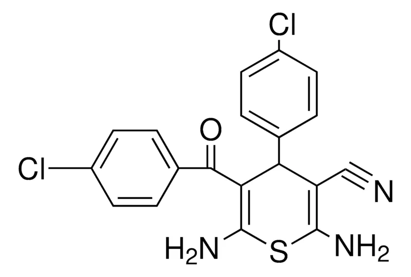Sigma-Aldrich 2,6-DIAMINO-5-(4-CHLORO-BENZOYL)-4-(4-CHLORO-PHENYL)-4H-THIOPYRAN-3-CARBONITRILE，AldrichCPR