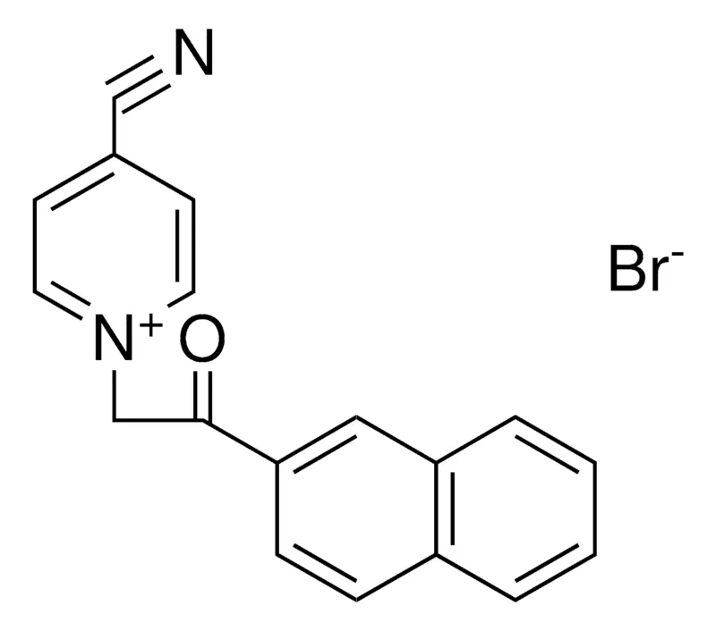 Sigma-Aldrich 4-CYANO-1-(2-NAPHTHALEN-2-YL-2-OXO-ETHYL)-PYRIDINIUM, BROMIDE,AldrichCPR
