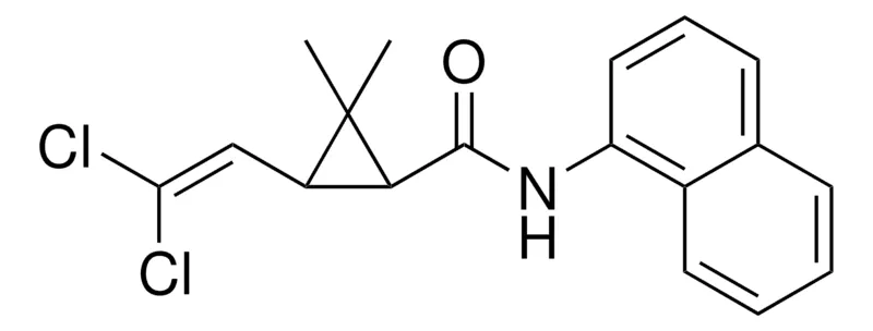 Sigma-Aldrich 3-(2,2-DICHLORO-VINYL)2,2-DI-ME-CYCLOPROPANECARBOXYLIC ACID NAPHTHALEN-1-YLAMIDE,AldrichCPR
